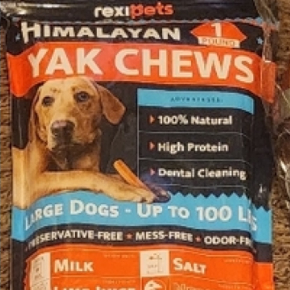 Rexipets Himalayan Yak Chews for Large Dogs